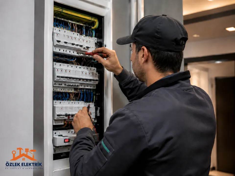 Elektrik pano ve tesisat uygulaması